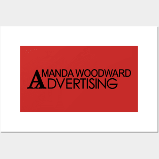 Amanda Woodward Advertising Posters and Art